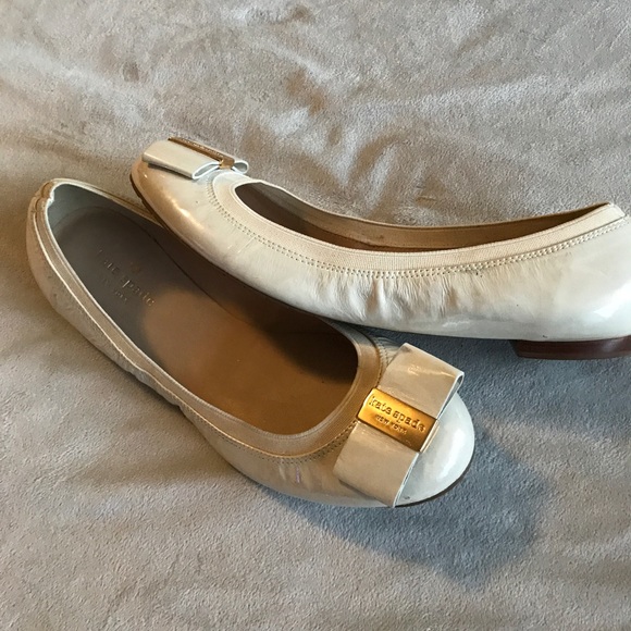 ✨HP😊 Kate Spade pearlized ballet flats - Picture 2 of 5